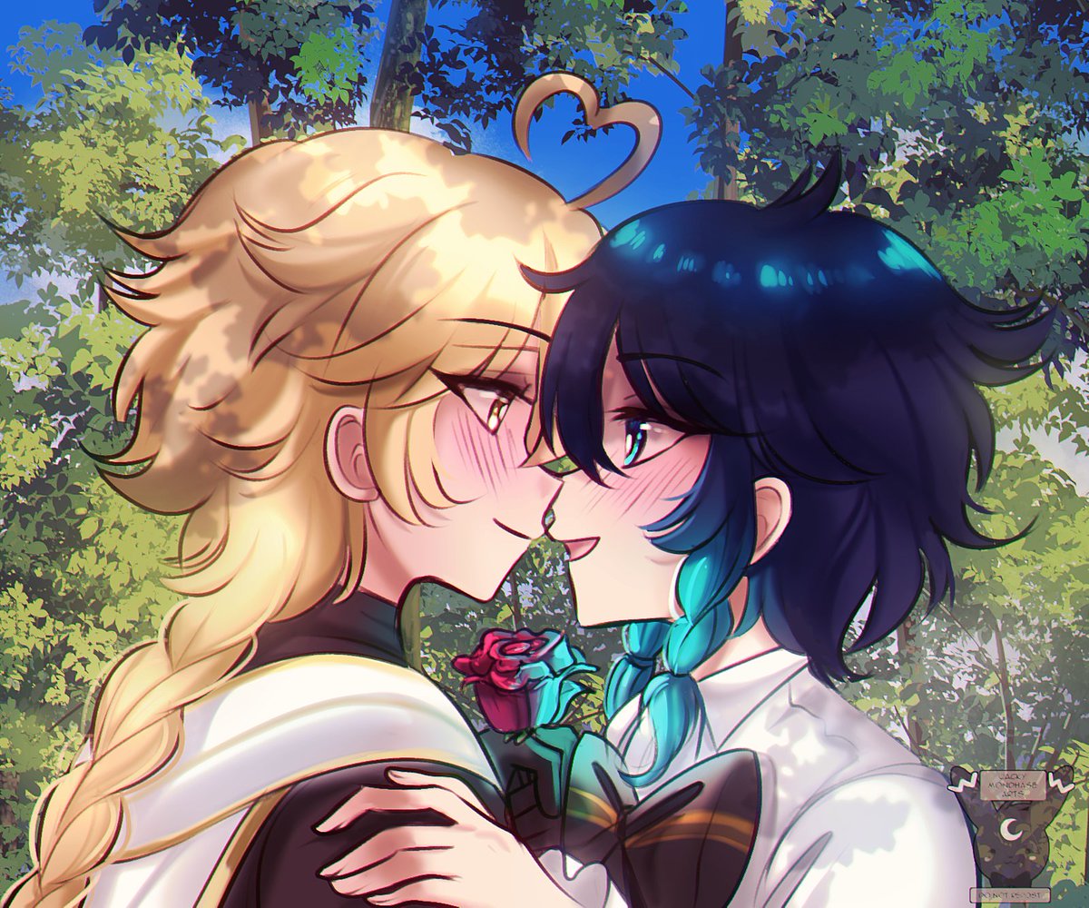 Happy valentine's!

#バレンタイン2024  #GenshinImpact #valentinesday2024 #genshinimpactfanart