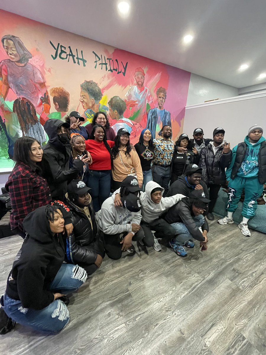 YEAHPhilly's tweet photo. @WWE came through #yeahphilly with a few of the big dawgs @WWEBigE & @MiaYim Thanks for being real & authentic, we loved the vibes, see you all at @WrestleMania24 “We bringing that championship belt back to the hood”
#westphilly #lead #disrupt #inspire #bige #miay #yeah #WWE https://t.co/b4jCJCFSim