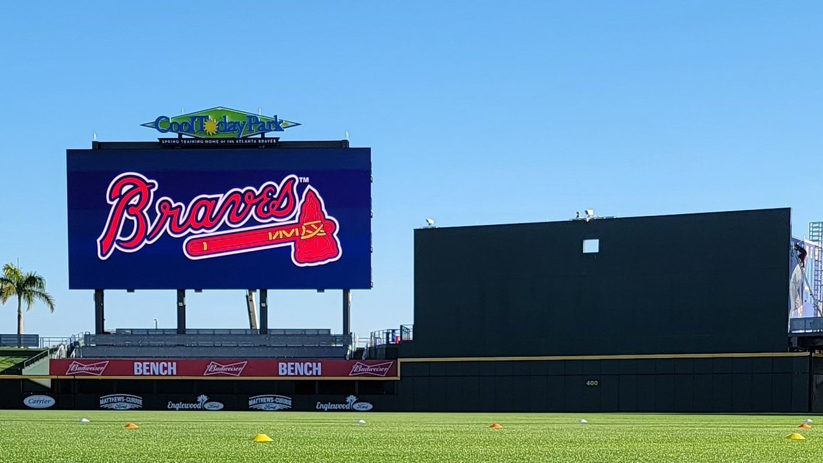 Today is the day. 

#Braves pitchers and catchers report and Spring Training begins!