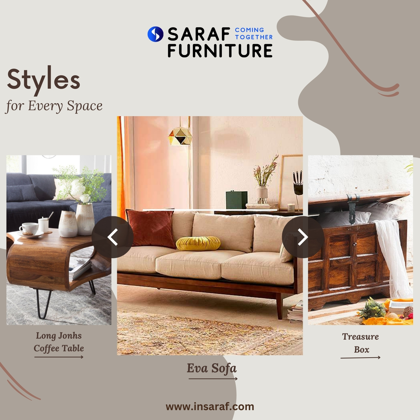 Insaraf console deals table