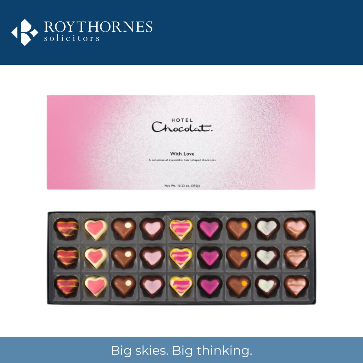 Happy #ValentinesDay! 💙
Take a look at our LinkedIn page to take part in our Valentines #giveaway! Win a box of <a href="/HotelChocolat/">Hotel Chocolat</a> by entering our #competition. ➡️
linkedin.com/feed/update/ur…