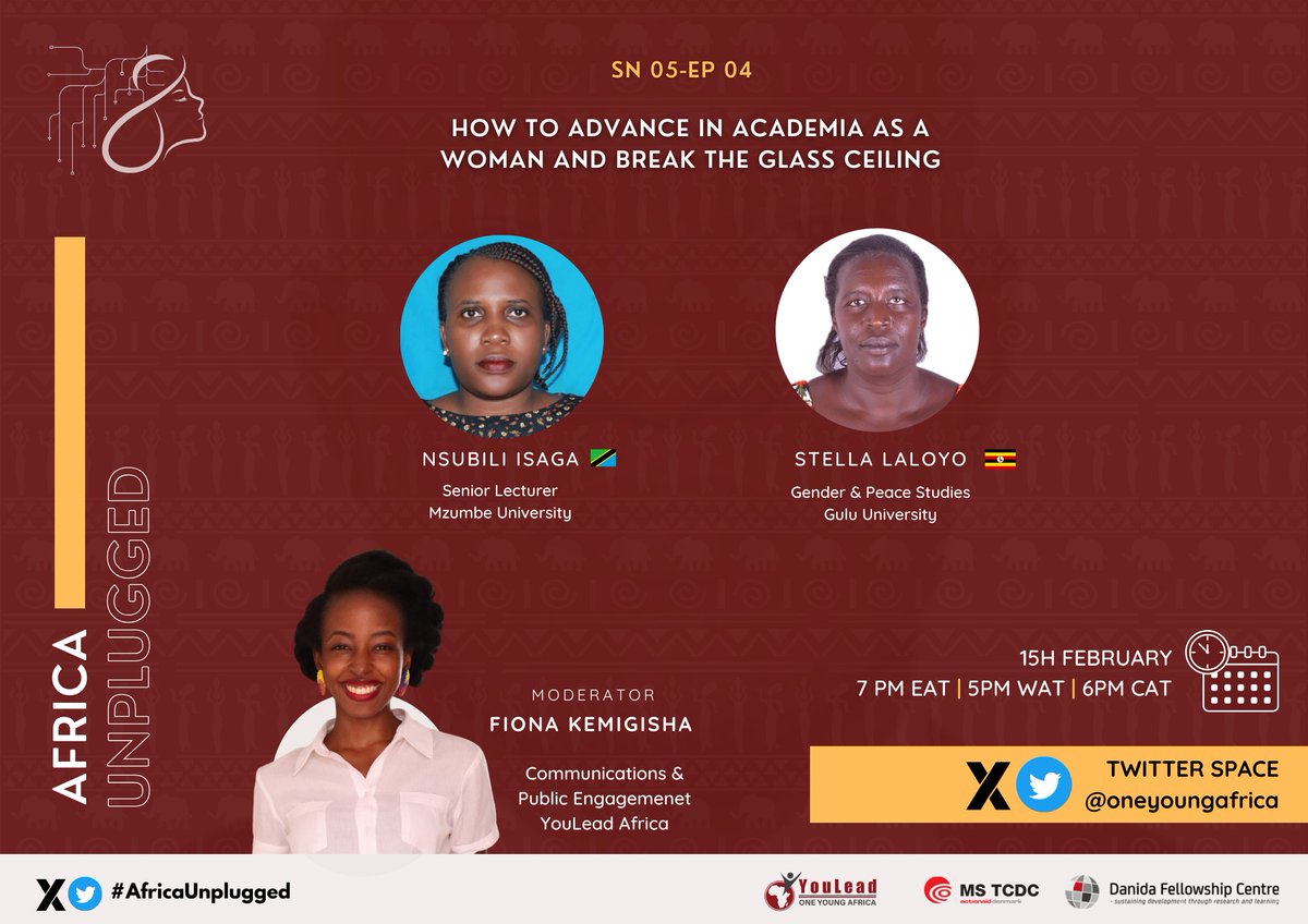 🔊TOMORROW on #AfricaUnplugged, 🗣 calling all #WomenInResearch Only less than 30% of the world’s researchers are women and in academic management. Join us as we discuss breaking the glass ceiling. ✅ Tag a Woman In Research ✅ Mark your calendar ✅ Share with a friend 📢