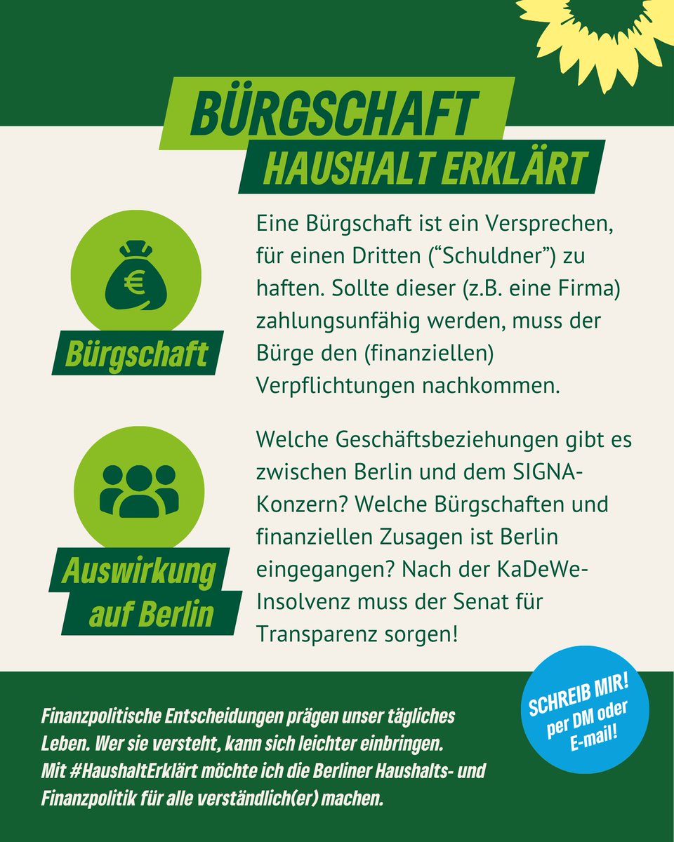 „Risiken für die IBB durch Signa-Insolvenz“ – so lautet unser Besprechungspunkt für den heutigen #Hauptausschuss. Denn spätestens nach dem Insolvenz-Antrag des #KaDeWe muss der Senat gegenüber dem #Abgeordnetenhaus für Transparenz sorgen!