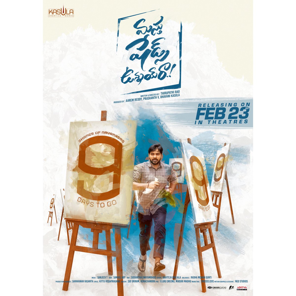 Bhavani (@bhavani901) on Twitter photo π₯β¨ The countdown is on! Just 9 days left until the much-anticipated release of #MasthuShadesUnnaiRa π
#MSURonFEB23
<a href="/AbhinavGomatam/">Abhiinav Gomatam</a>
<a href="/bhavani901/">Bhavani</a>
<a href="/IndlaThirupathi/">THIRUPATHI RAO Indla</a>
<a href="/ActorAliReza/">Ali Reza</a>
@moin_here
<a href="/IamVaishaliRaj/">VaishaliRaj</a>
<a href="/adityamusic/">Aditya Music</a> π₯β¨ The countdown is on! Just 9 days left until the much-anticipated release of #MasthuShadesUnnaiRa π
#MSURonFEB23
<a href="/AbhinavGomatam/">Abhiinav Gomatam</a>
<a href="/bhavani901/">Bhavani</a>
<a href="/IndlaThirupathi/">THIRUPATHI RAO Indla</a>
<a href="/ActorAliReza/">Ali Reza</a>
@moin_here
<a href="/IamVaishaliRaj/">VaishaliRaj</a>
<a href="/adityamusic/">Aditya Music</a>