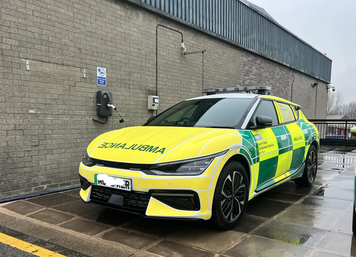 Just completed my Electric vehicle training on the new Kia EV6, pleasantly surprised, have to say a very nice vehicle to drive <a href="/nwamb_Cumbria/">NWAS Cumbria</a> <a href="/NWAmbulance/">North West Ambulance Service</a> <a href="/NWAmb_learning/">NWAS Learning & Organisational Development</a>