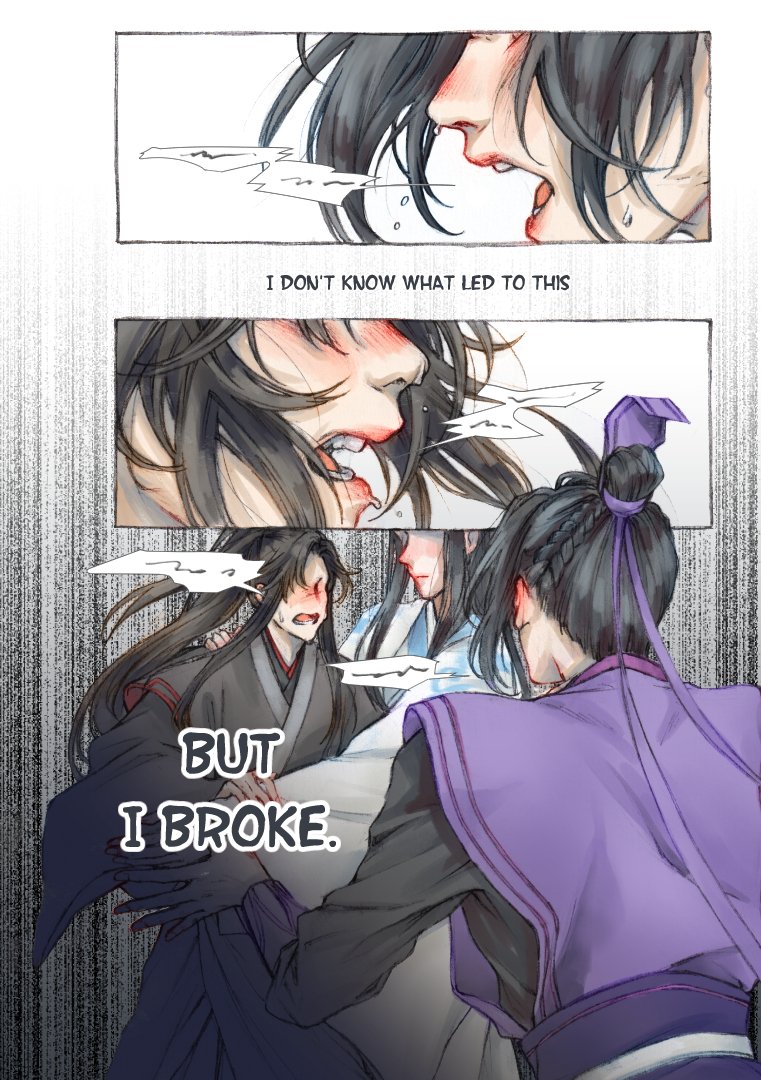 chibiran_mushii's tweet photo. "Sympathy" - 2022 (XiCheng fanbook)
Part 1/3

#曦澄 #xicheng https://t.co/YV5fRrmpfS