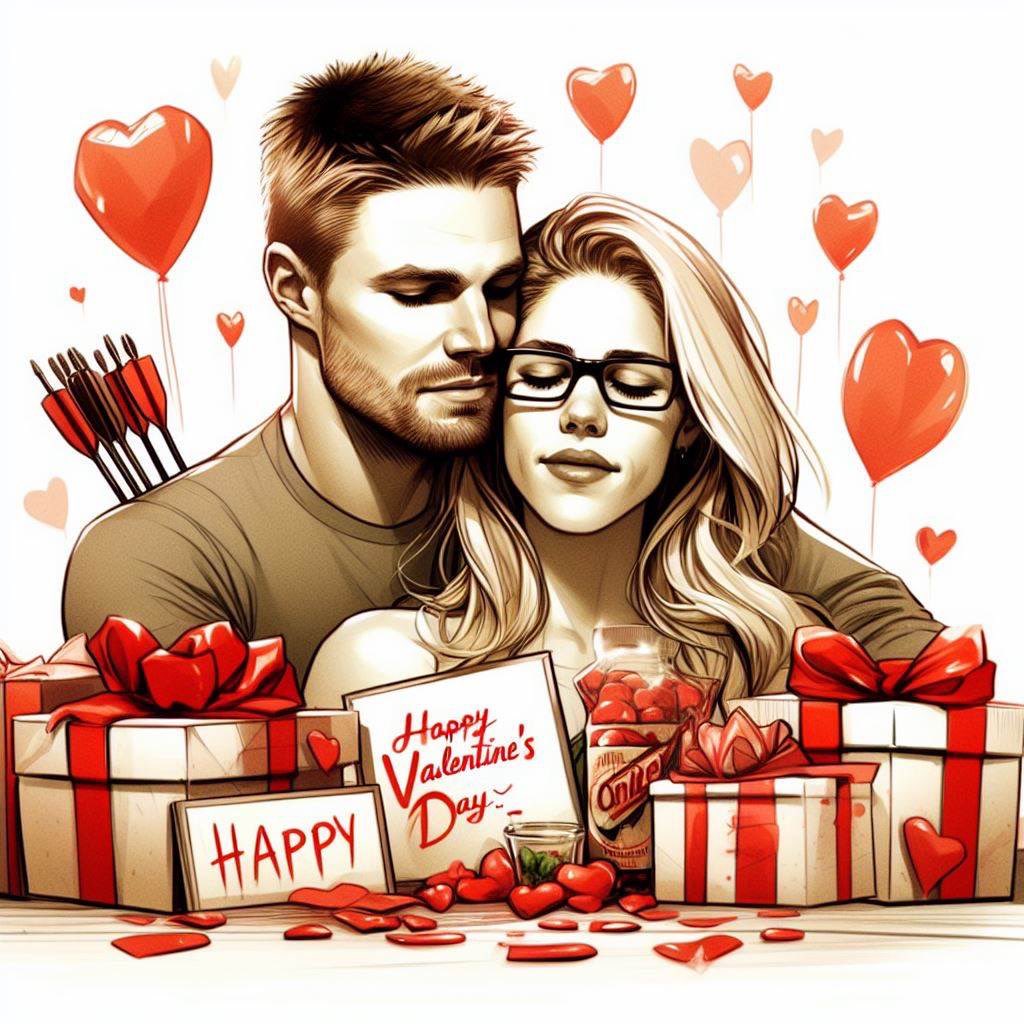 best_olicity's tweet photo. #HappyValentinesDay #Olicity ❤️🥰❤️ https://t.co/Q03DBeckY8