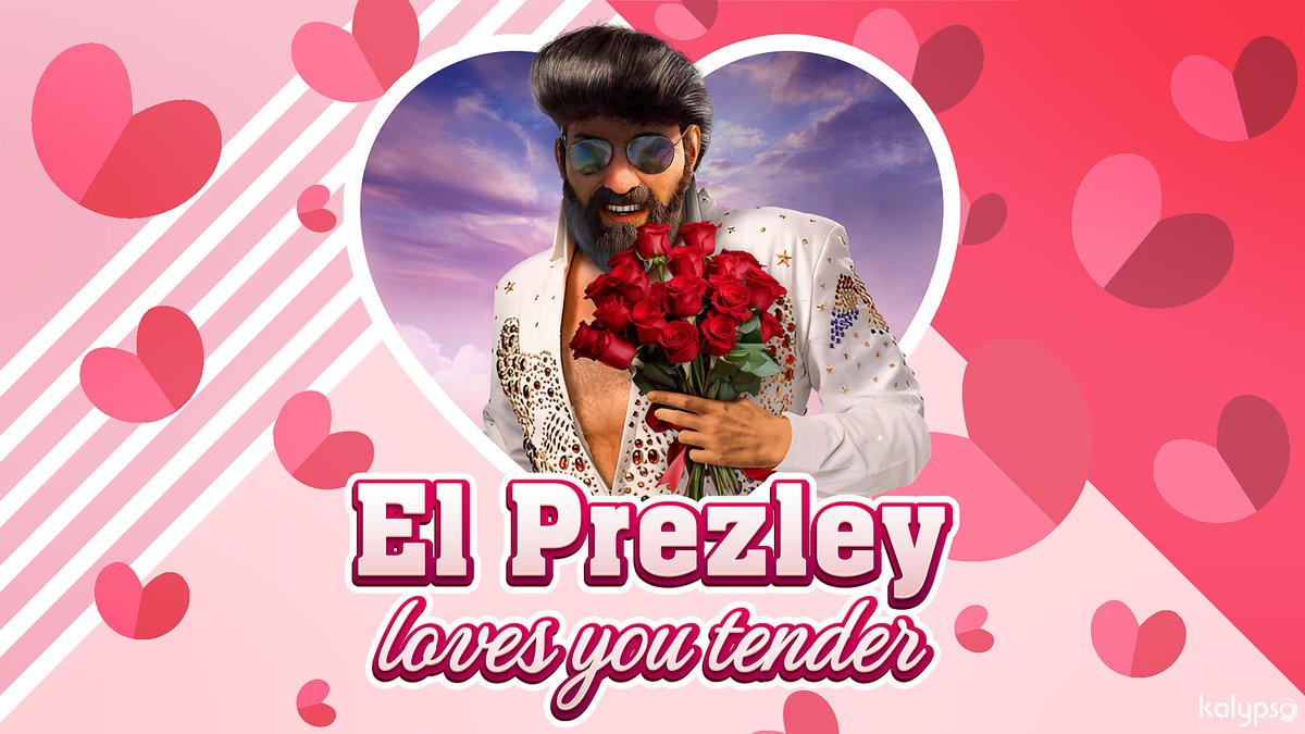 On this #ValentinesDay, always remember: El Prez loves himse- YOU! 😊💕 (No, Penultimo, those flowers are NOT for you. They are for the llamas…)