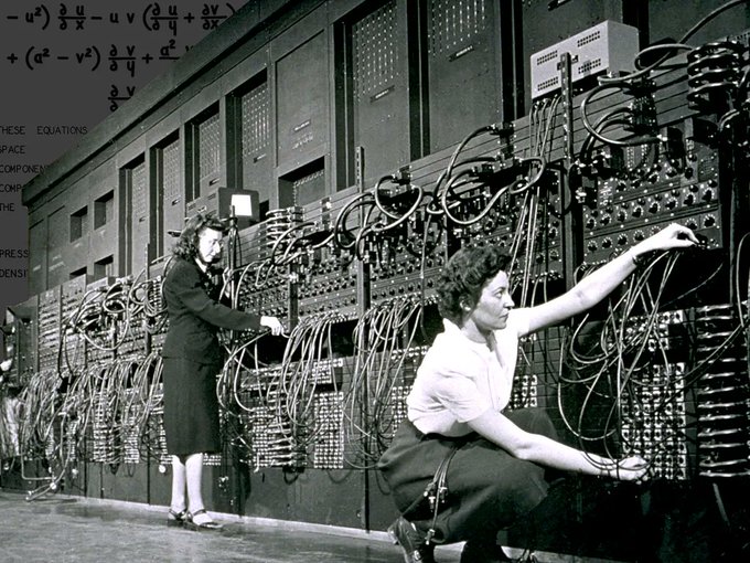 78 years ago #Today, ENIAC, one of the earliest electronic general-purpose computers, was formally dedicated at the University of Pennsylvania and six women became its first programmers.