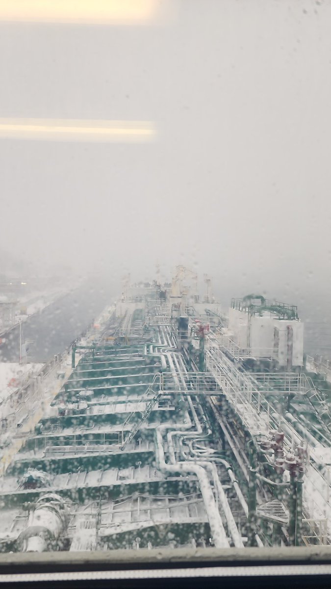 NathanLambert28's tweet photo. I'd like to be snowed in here til Crew Change #yyt #nlwx https://t.co/V9LjxDxPCW