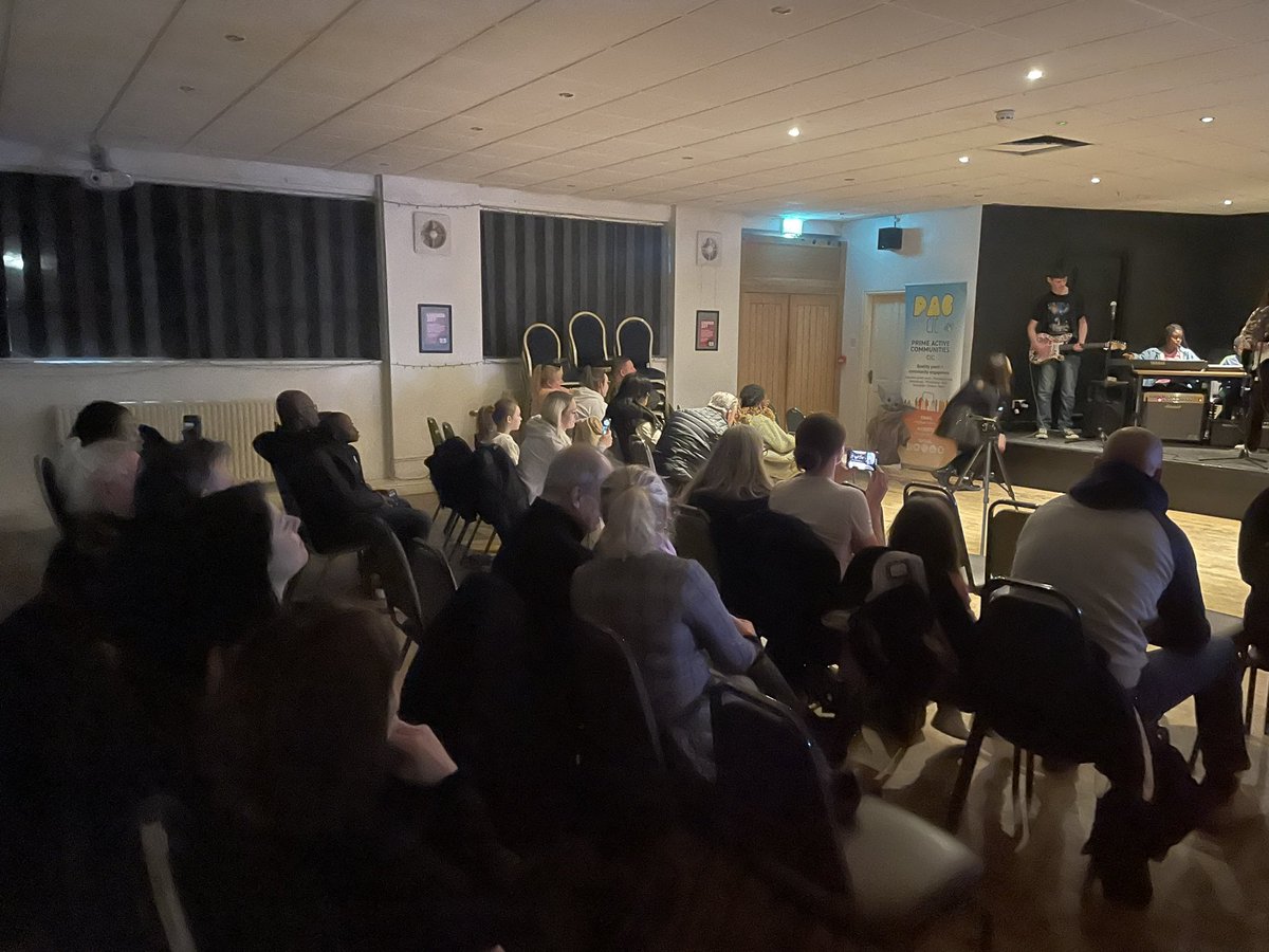 pac_cic's tweet photo. Last night was a night to remember young people from #hattersley and #hurstCross took to the stage for the first time to perform original songs they’ve created on the jam pot youth music project #tameside #youngpeople #youthmusic https://t.co/YzrrKbrZMG