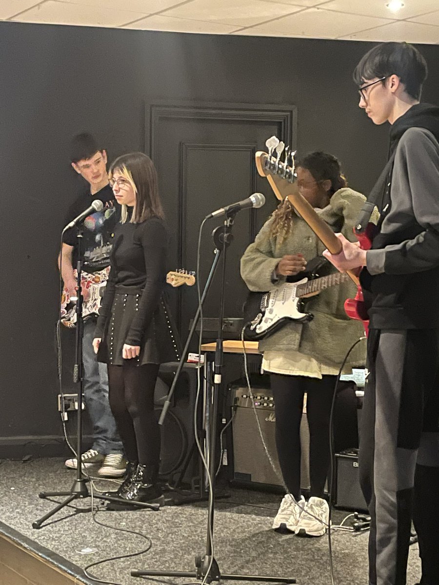 pac_cic's tweet photo. Last night was a night to remember young people from #hattersley and #hurstCross took to the stage for the first time to perform original songs they’ve created on the jam pot youth music project #tameside #youngpeople #youthmusic https://t.co/YzrrKbrZMG
