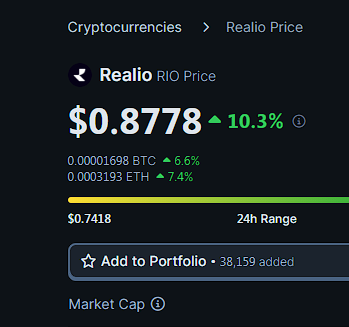 gem_insider's tweet photo. WHAT A FRKN BEAUTIFUL FRACTAL HERE $RIO!  🔥

The $RIO breakout was charted to perfection here fam.

Would be surprised if $RIO doesn't hit $3 before Q2. 

Can we smash this to 50 reposts fam? https://t.co/BPWpm6ZBqU