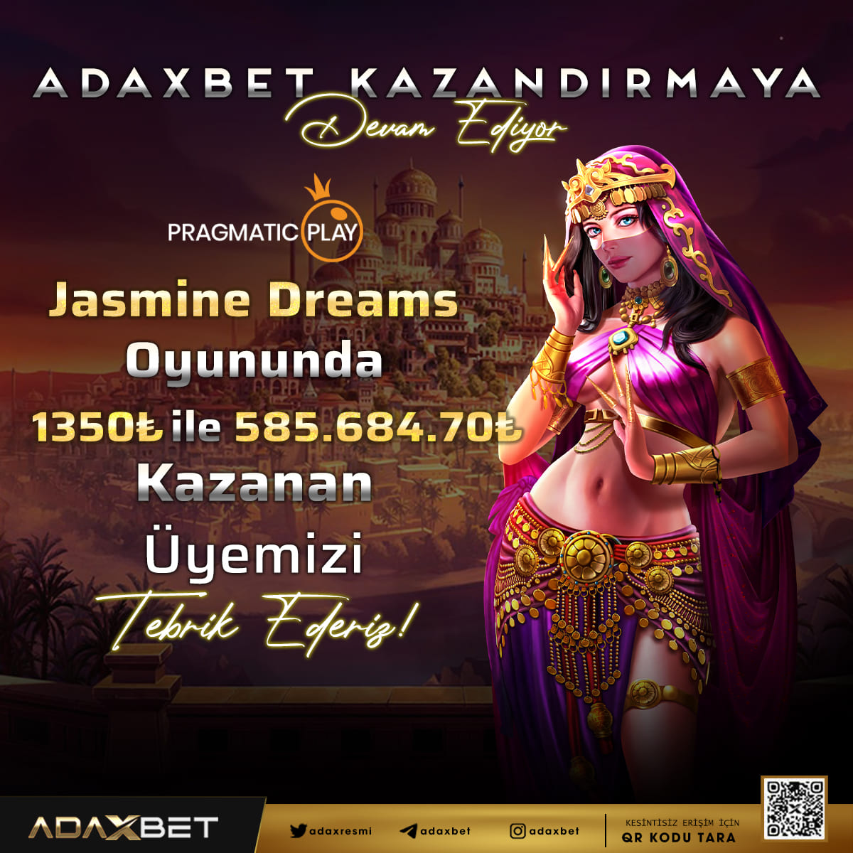 🟡RAKİPSİZ ORANLAR , EŞSİZ SEÇENEKLER🟤

☑️ADAXBET İLE GÜNÜN MAÇLARI📣

🔺MAXİMUM KAZANÇLARIN TEK ADRESİ🔈

📱ADAXBET GİRİŞ💸
t2m.io/sosyalmedya