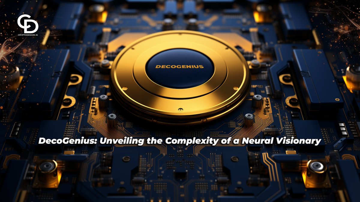 CryptodesignAI's tweet image. 🧠DecoGenius, the neural architect behind Cryptodesign AI.
You can find out more in our blog on Medium at the link:
🔗medium.com/@cryptodesigna…

#ArtificialIntelligence #NeuralNetworks #MachineLearning #Innovation #DeepLearning