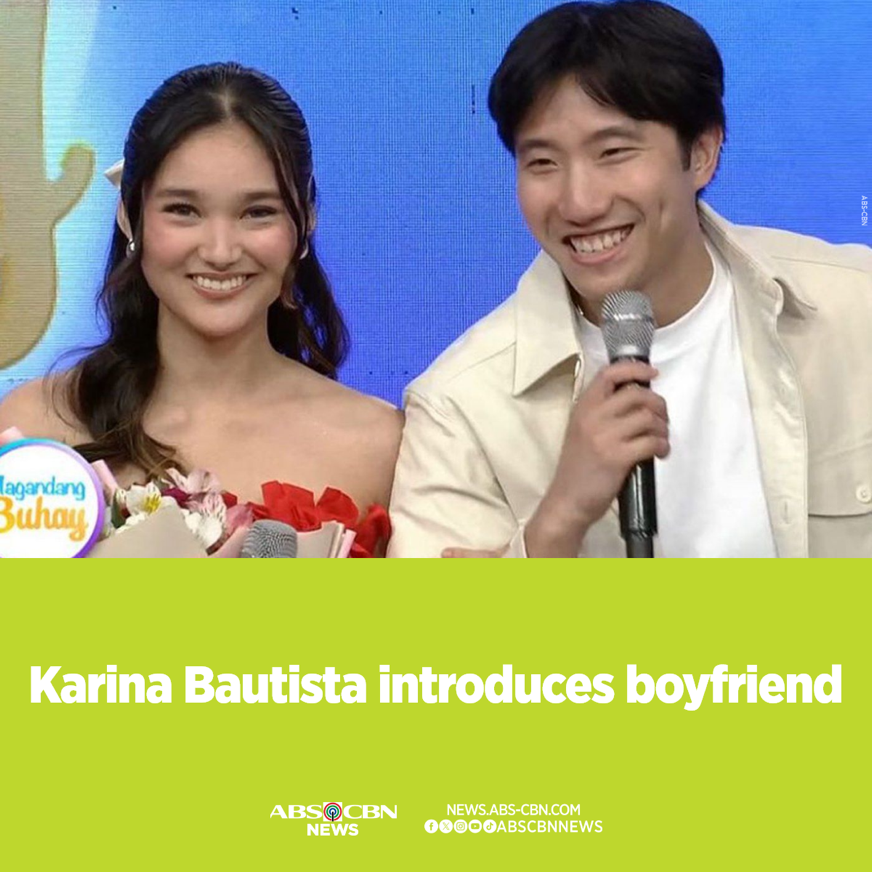 Karina Bautista hard launched her lover on Valentine's Day.

Read: news.abs-cbn.com/entertainment/…
