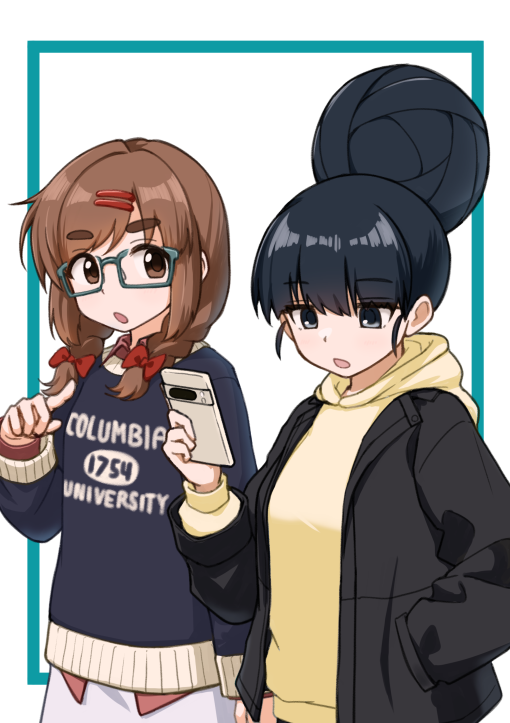 「今回の表紙絵気に入ってるので特別にタイトルなし版見せたげる」|u̾d̾のイラスト