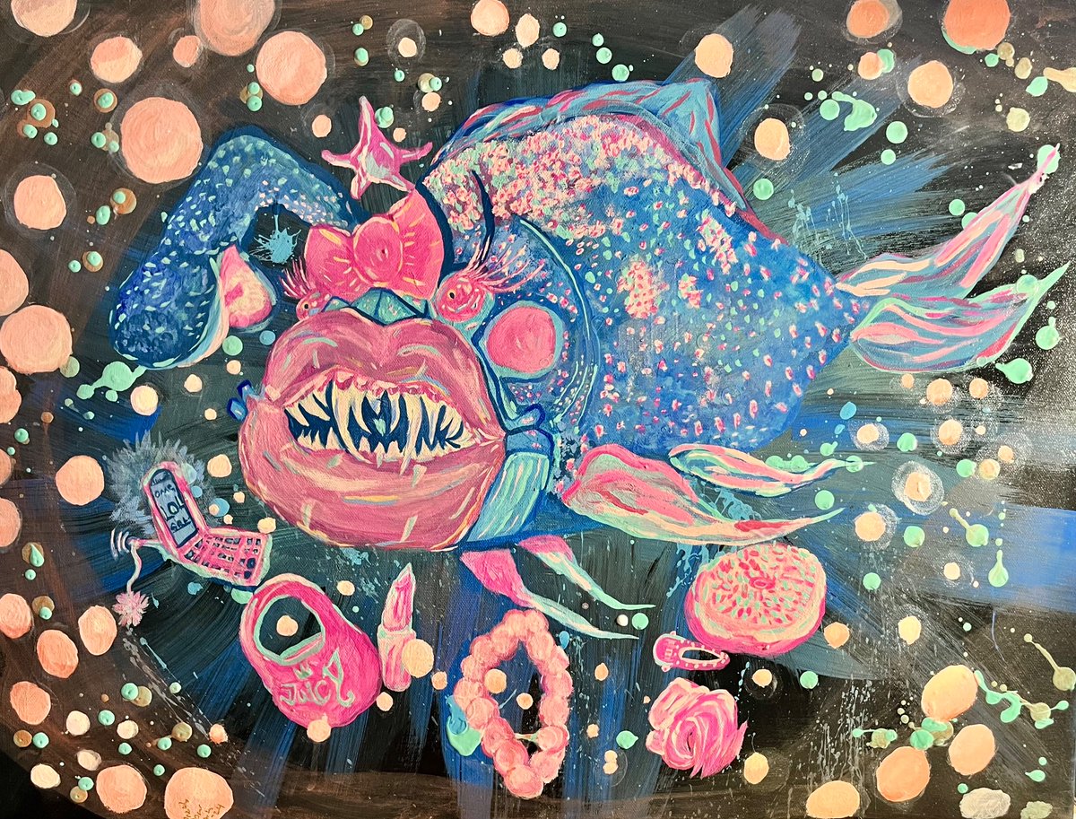 It Grl 

18x24” Acrylic