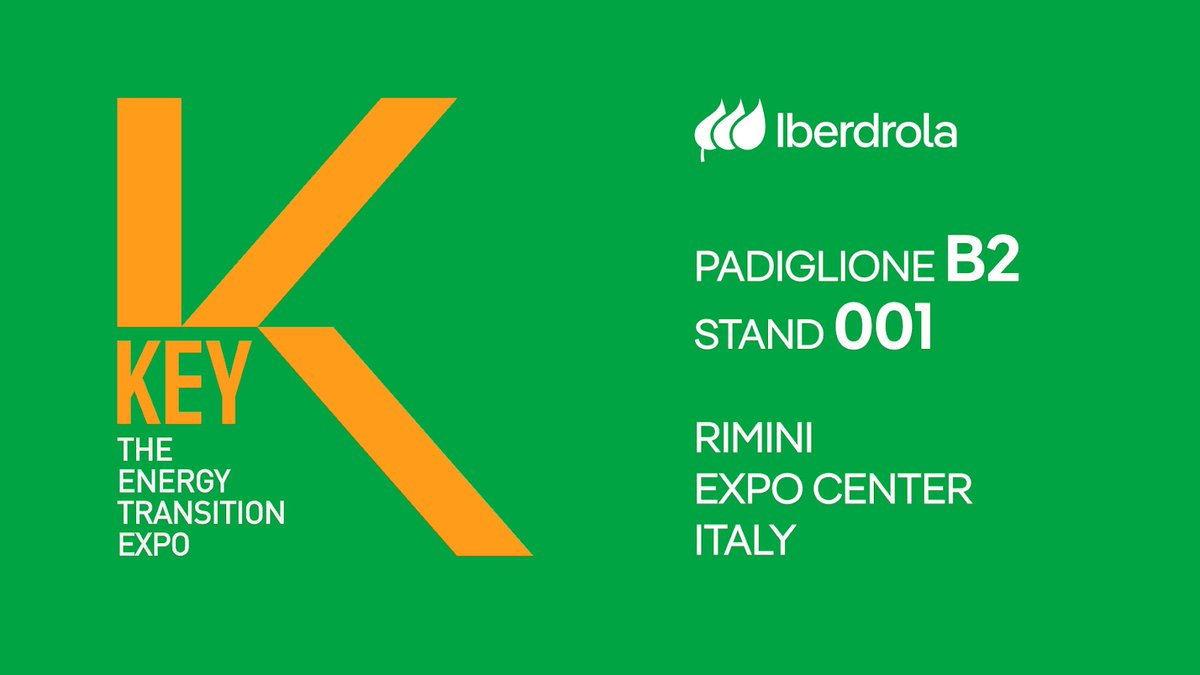 Quest'anno saremo presenti al <a href="/KeyEnergyit/">KEY The Energy Transition Expo</a>, la fiera dedicata alle soluzioni per l'efficienza energetica e le #energierinnovabili. 🔋 Seguici per rimanere aggiornato su tutte le novità! 

📌Rimini 
⌚️28 febbraio - 1 marzo

#KEY #Rimini
