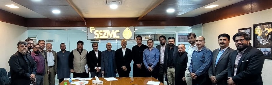 Khairpur SEZ, Pakistan 1st SEZ, to Catapult Industrial growth in Khairpur Area: Enterprises Forge Ahead Despite Economic Challenges! 

A progress review meeting was held under the Chair of CEO SEZMC with the enterprises of Khairpur SEZ

#Pakistan #SEZMC #SindhforInvestment