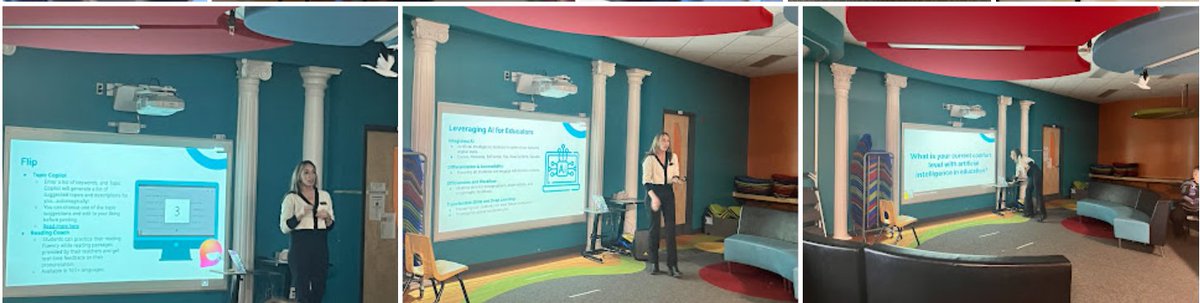 StBenedictOCSB's tweet photo. Thanks, @HBilder, For leveraging #AI with @StBenedictOCSB Staff. @MicrosoftFlip @Newsela @magicschoolai @edpuzzle @texthelp @canva #MicrosoftED & many tools that educators can benefit for #inquiry and provoking Students' #CriticalThinkinng #ocsb #OCSBBeInnovative @OCSB_LT https://t.co/i59p1lOgCt