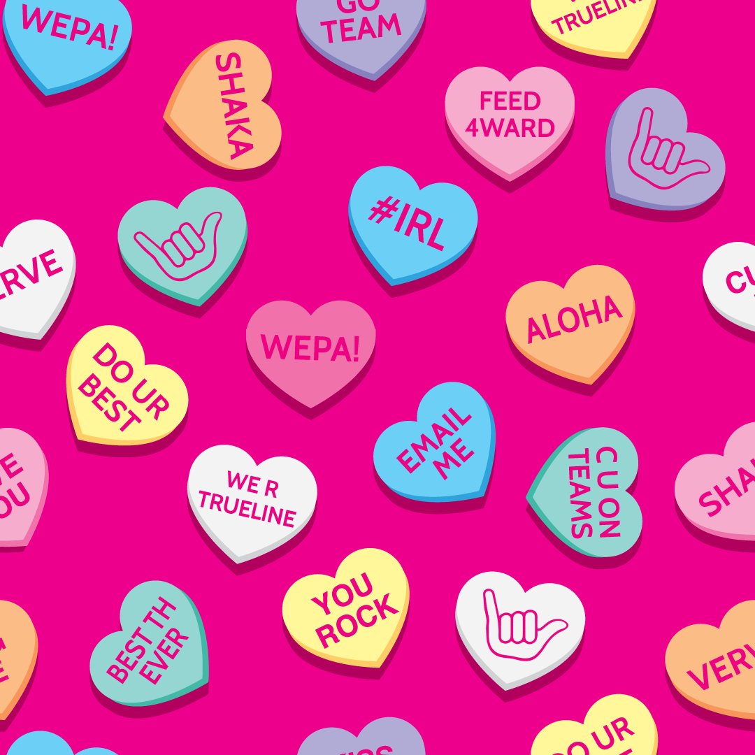From always having the best Town Hall ever, to our #IRL events and the many ways we celebrate successes—there's so much to love about Trueline, and our team is at the heart of it all. 🧡 

Happy Valentine's Day, Trueliners! #WEPA! 🤙 #wearetrueline