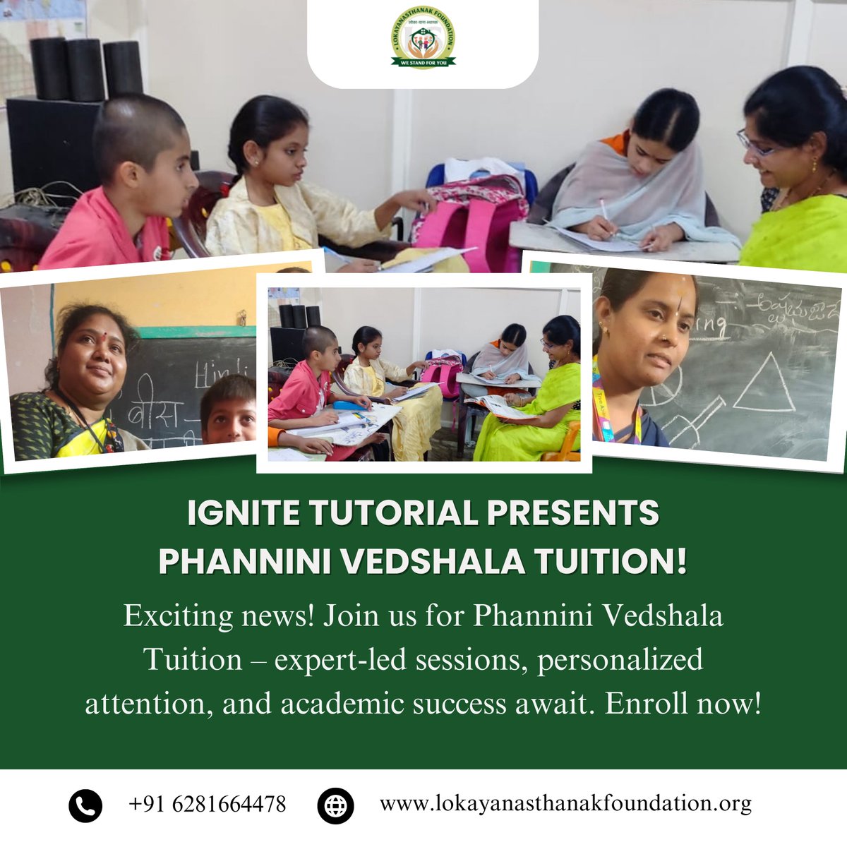 Lokayan_sthanak's tweet image. Exciting news!  Ignite Tutorial proudly presents Phannini Vedshala Tuition! Join us for expert-led sessions, personalized attention, and guaranteed academic success. 
.
.
#PhanniniVedshala #IgniteTutorial #ExpertTuition #AcademicSuccess #LokayanasthanakFoundation