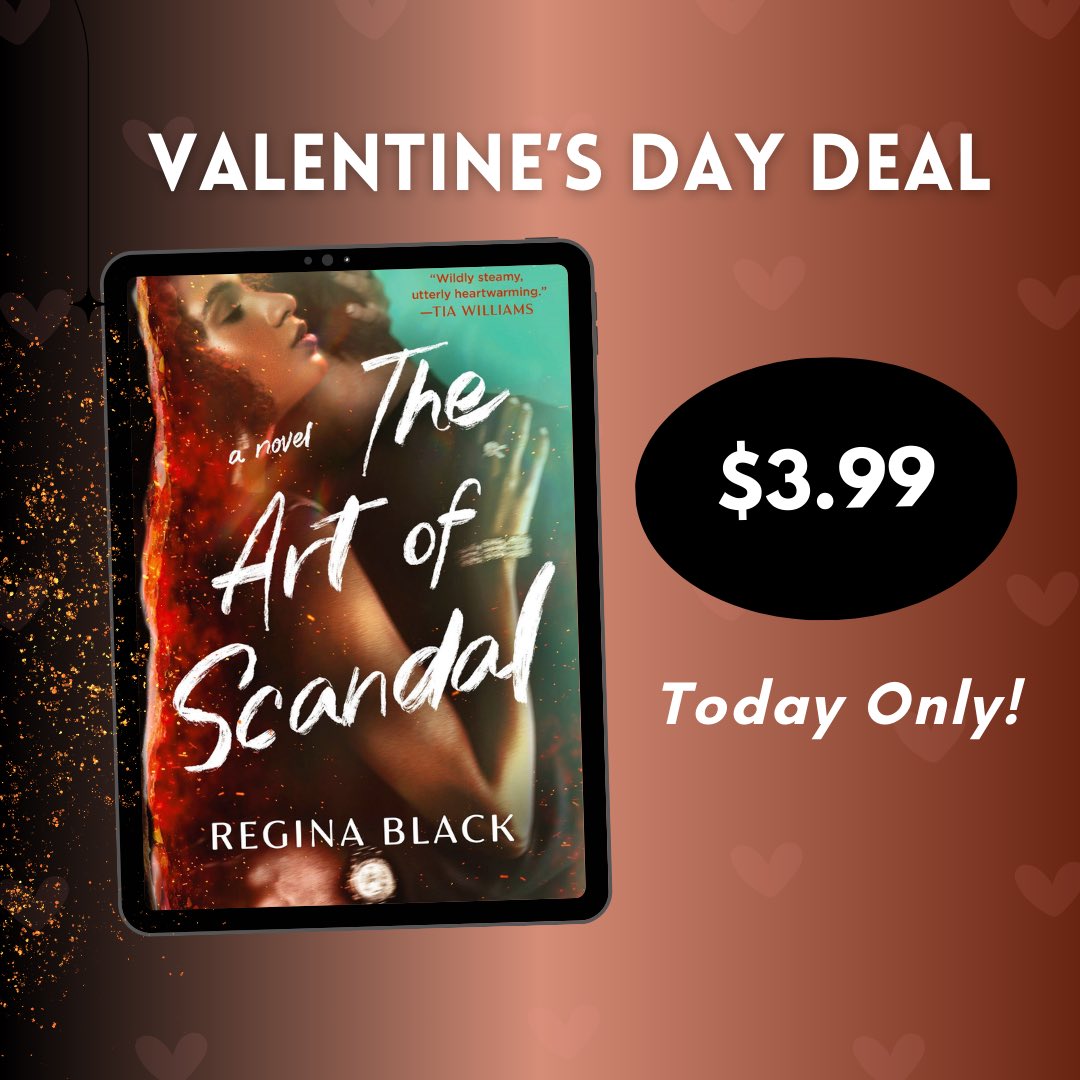 Happy Love Day! The Art of Scandal ebook is on sale for 3.99 today across all platforms! Get it while you can!