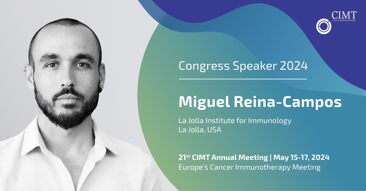 Join us as we unravel the potential of CD8+ tissue resident memory T cells against cancer with @MReinaCampos at the 21st CIMT Annual Meeting. Register at meeting.cimt.eu