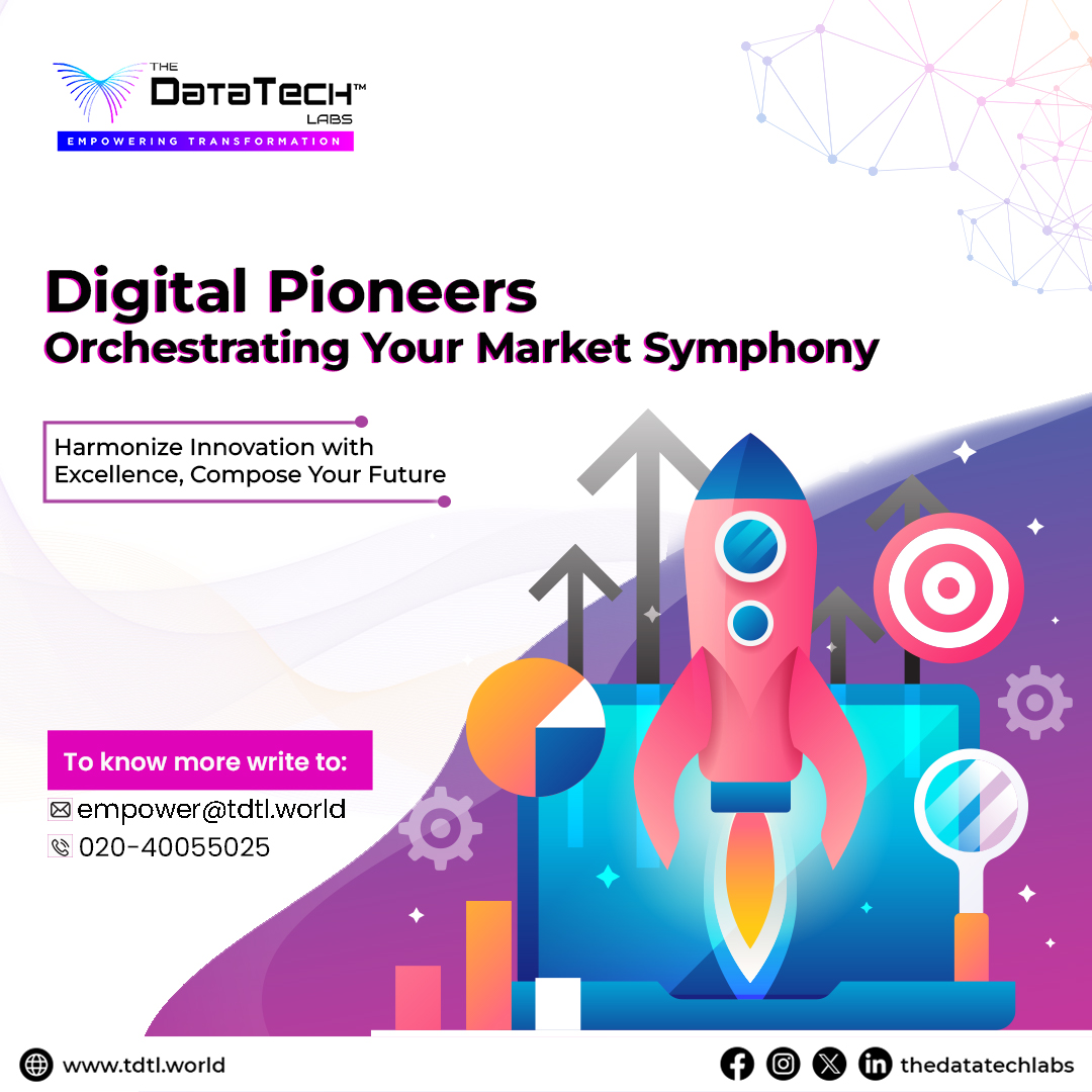 thedatatechlabs's tweet photo. Step into the future of business excellence with our state-of-the-art Digital Transformation services. 

Visit🌐https://t.co/f6wSSaSBFF

Email📩empower@tdtl.world

Call📞020-40055025 

#DigitalTransformation #TheDatatechLabs https://t.co/MTpUqGqcd6
