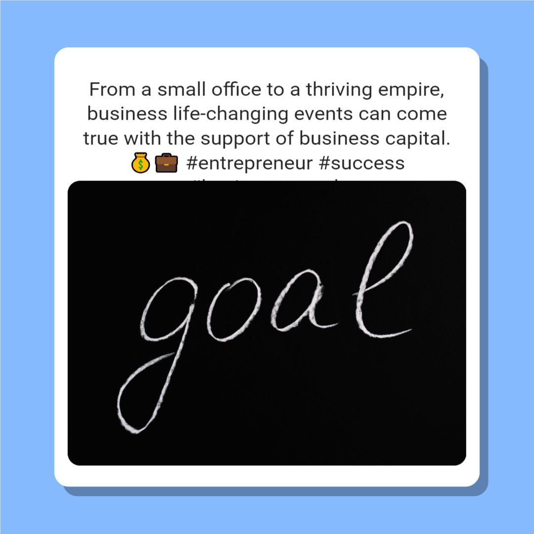 DanRivisto's tweet image. Transforming a business vision into reality is not only a strategy but also a journey. A boost in capital just could be the golden ticket that paves the path to your success! 💸🚀 #BusinessGrowth #DreamsIntoReality

GotCapitalSolutions.com