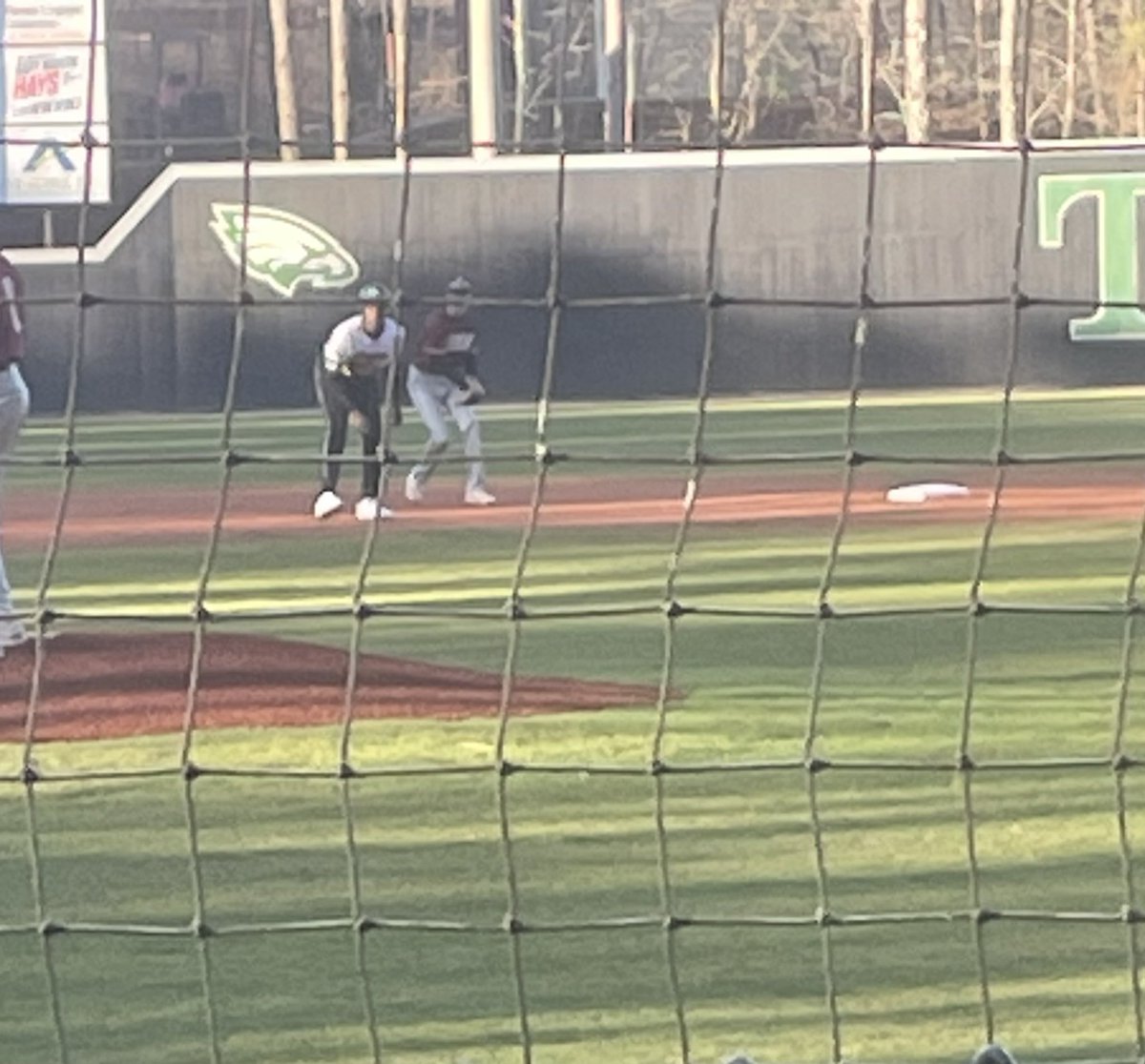 CoachBrittAE's tweet photo. Super proud of this kid! First HS games (ninth grade/JV) tonight as an 8th grader. Played SS both games, made some great plays, hit .417 & was a leader on the field. I love watching him be successful at what he loves bc he works so hard at this game👊🏼#go23 @HCALionBaseball https://t.co/xDUMVVFkJB