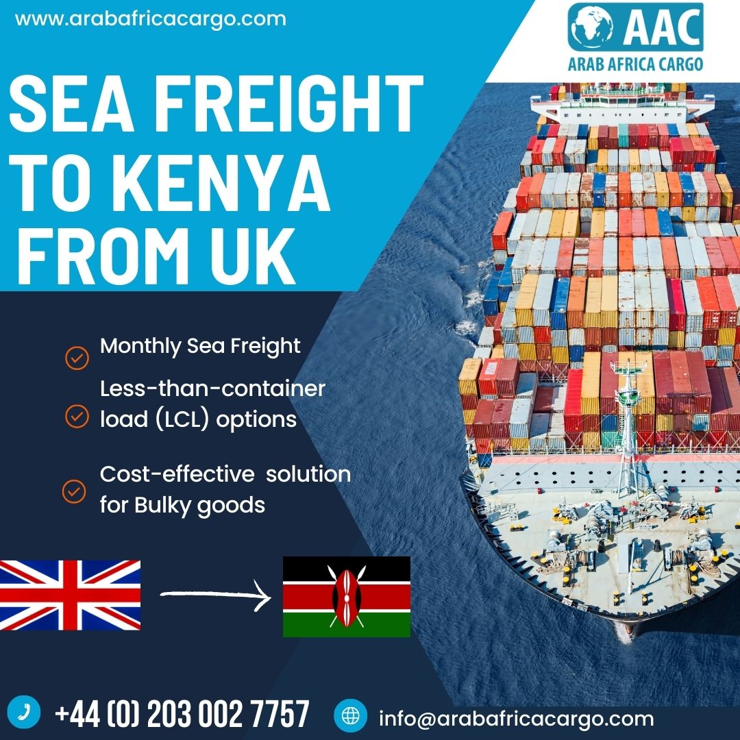 ArabAfricaCargo's tweet image. Ready to sail your cargo to Kenya from the UK? 🚢⚓ Dive into our #seafreight solutions, offering cost-effective and reliable #FullContainer and  #LessThanContainerLoad (LCL) options! Read more at arabafricacargo.com/shipping-to-ke… info@arabafricacargo.com or call at +44(0)203 002 7757.