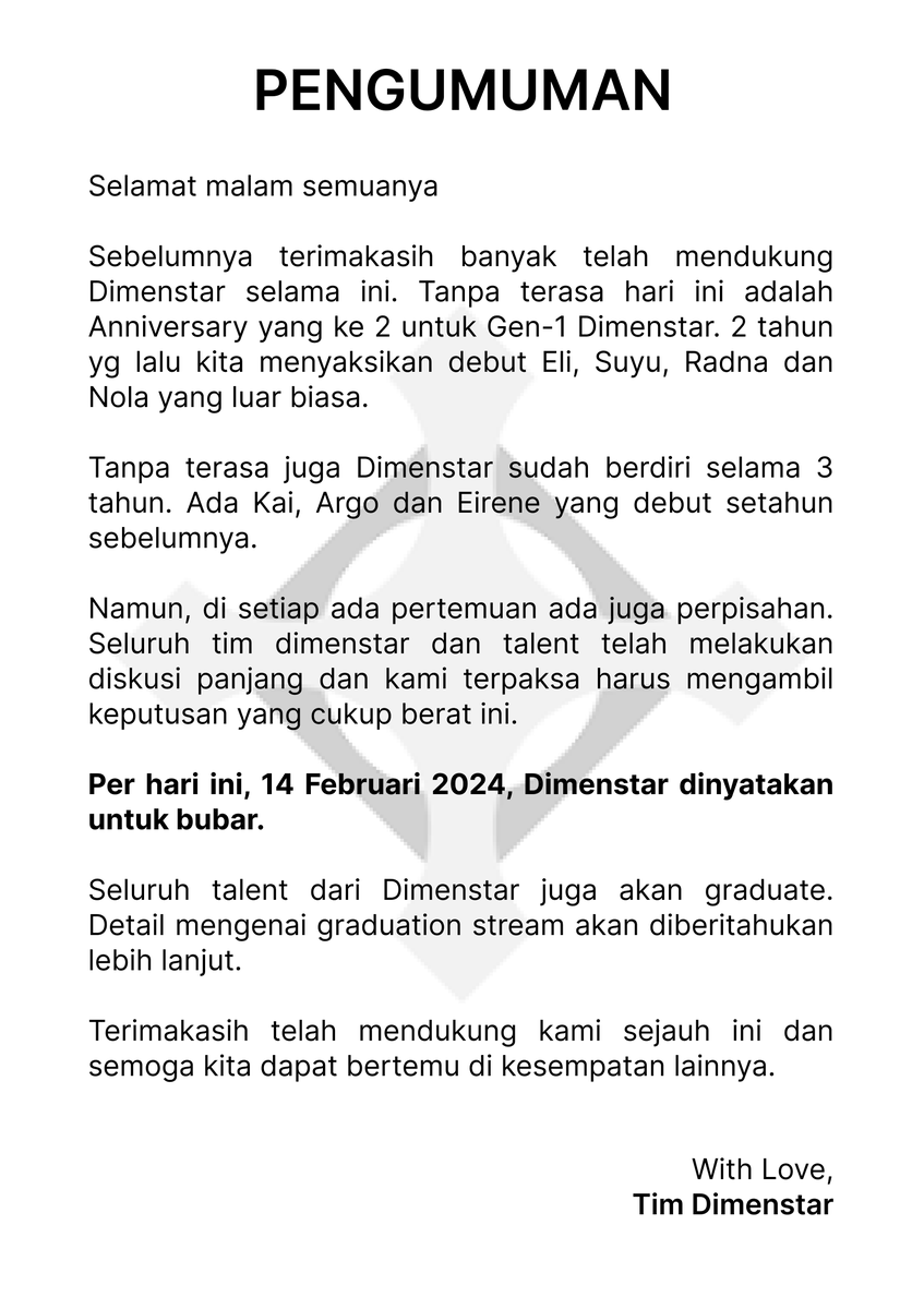 DIMENSTAR |Official Account| tweet media