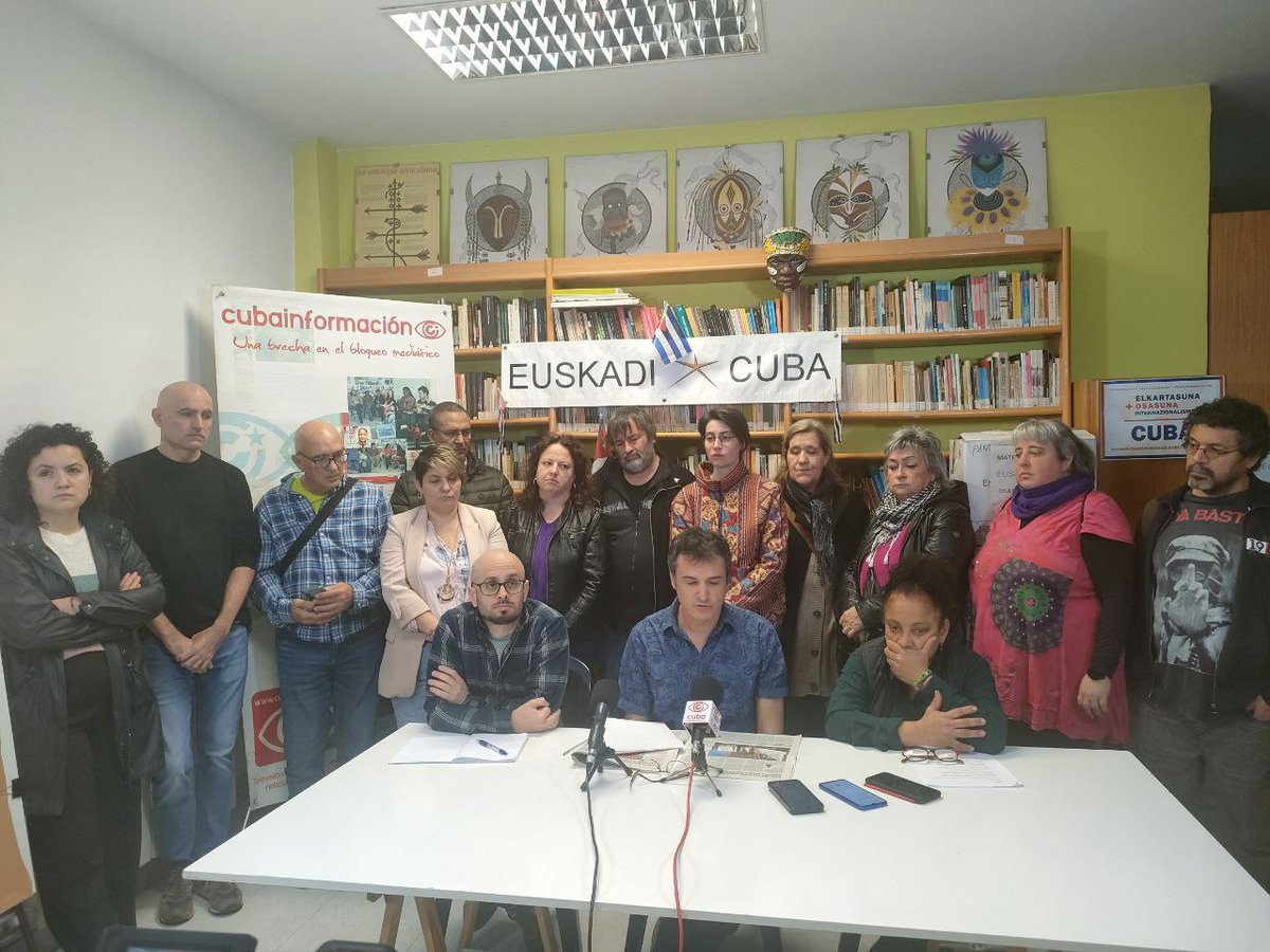 🇨🇺ELA se solidariza con José Manzaneda (<a href="/cubainformacion/">Cubainformación.tv</a> ) y la asociación Euskadi-Cuba (<a href="/euskadicuba/">euskadicuba</a>) ante su criminalización por un artículo contra el bloqueo económico

📲 labur.eus/Q9KAN