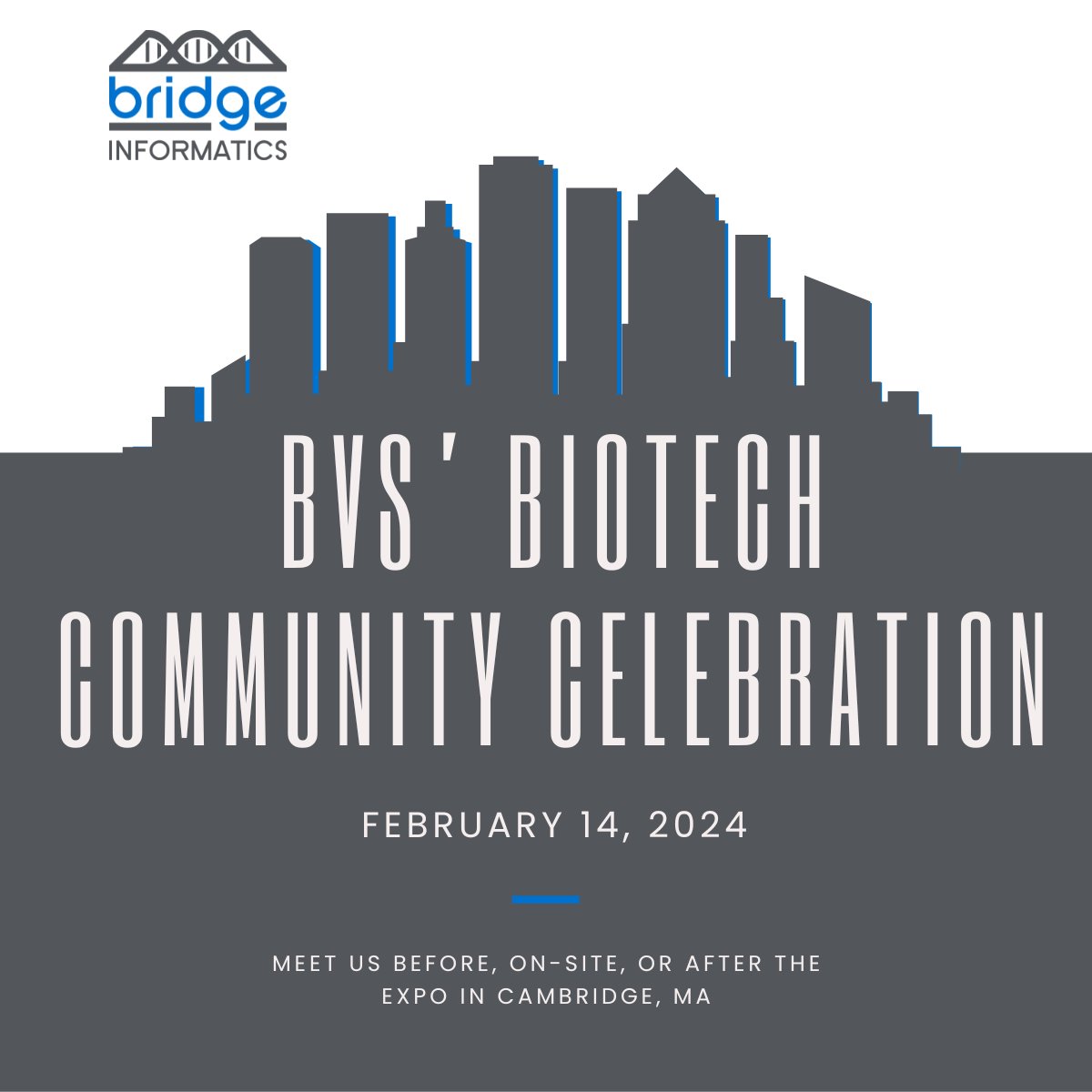 TODAY: Meet BI's Founder & CEO, Dan Ryder, between 11:00 AM and 1:30 PM at BVS' Biotech Community Celebration!