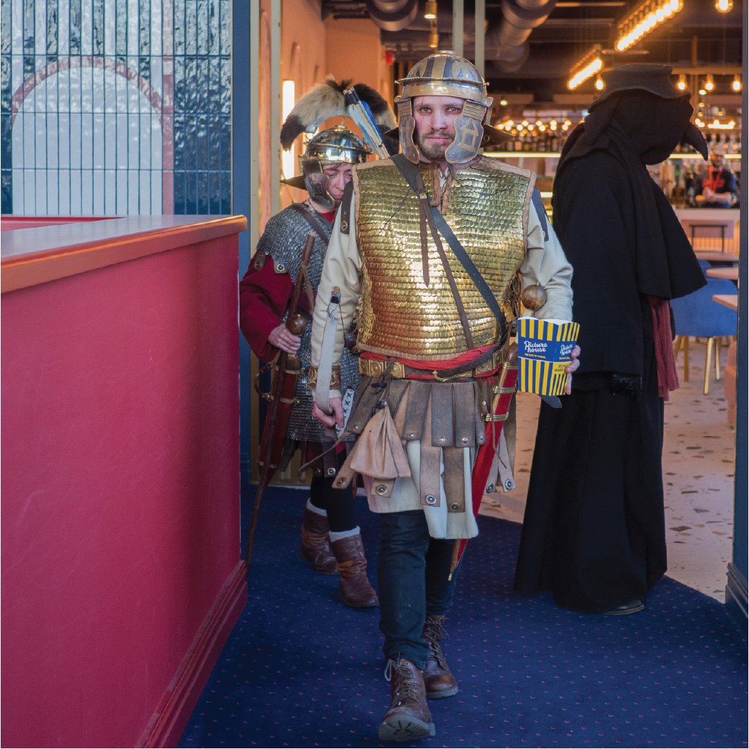 DiscoverDeva's tweet image. Thank you @Chester_PH for inviting the staff at DEVA Roman experience! The staff had a wonderful time at the cinema and would recommend it to anyone to get there film fix while in Chester.