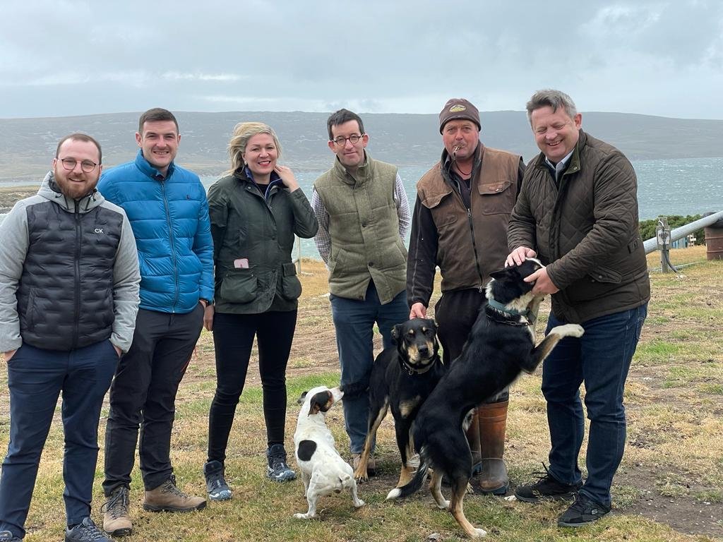 Back from an amazing week in the Falkland Islands with a cross-party group of politicians from @SeneddWales. Looking forward to building on the conversations and strengthening the relationship between our two countries. #Falklands 🇫🇰🤝🏻🏴󠁧󠁢󠁷󠁬󠁳󠁿 @FalklandsGov | @FIAssembly