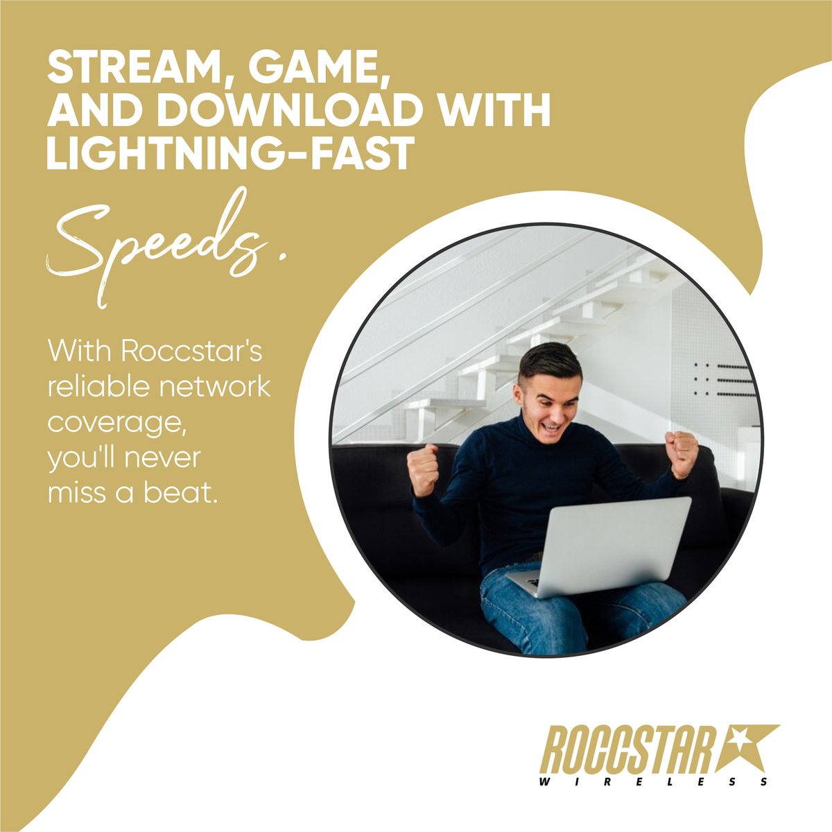 With Roccstar's reliable network coverage, you'll never miss a beat. Upgrade to Roccstar Wireless and stay connected like never before!
-
Contact us now: roccstarwireless.com

#roccstarreliable
#stayconnectedwithroccstar
#crystalclearcalls
#lightningfastdata
#nevermissabeat
