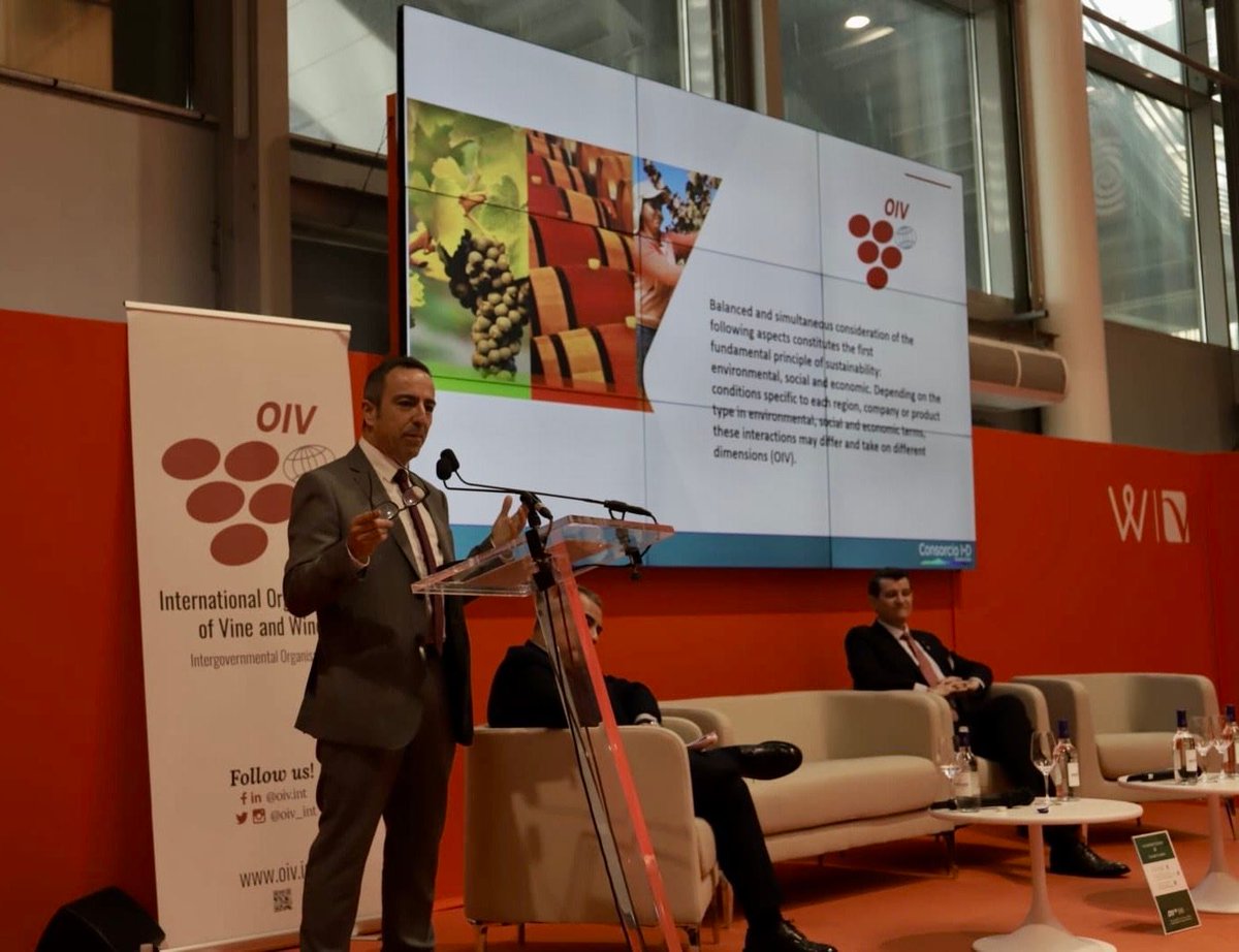 OIV (@oiv_int) on Twitter photo Patricio Parra, R&D Consortium at Vinos de Chile Managing Director explains how the Sustainability OIV Resolutions are being applied in the country <a href="/vinexposium/">Vinexposium</a> Patricio Parra, R&D Consortium at Vinos de Chile Managing Director explains how the Sustainability OIV Resolutions are being applied in the country <a href="/vinexposium/">Vinexposium</a>