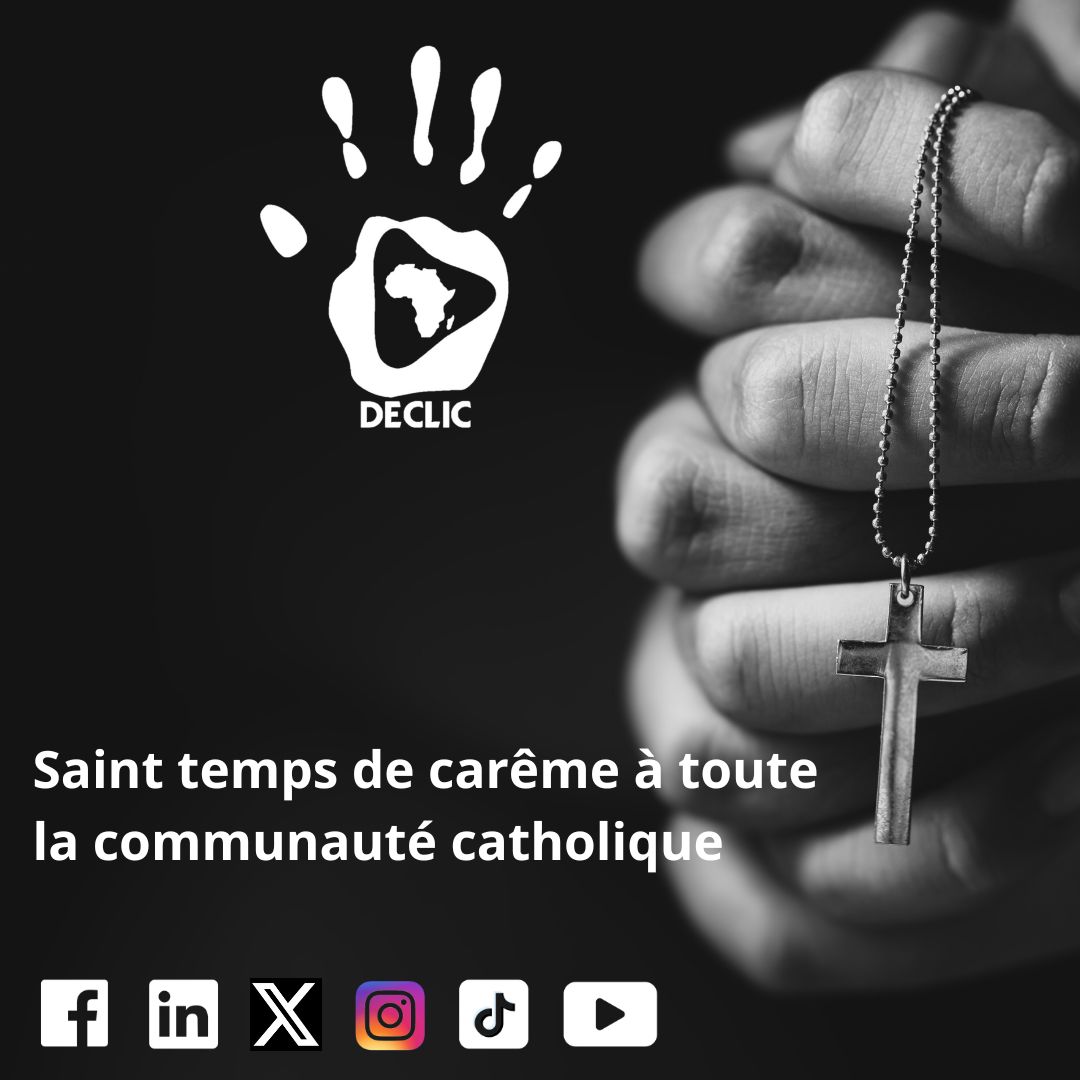 #DECLIC vous souhaite un saint temps de carême.

#declicsud #FANKANTA #FTFYIRIWAA #casamance #Ziguinchor
