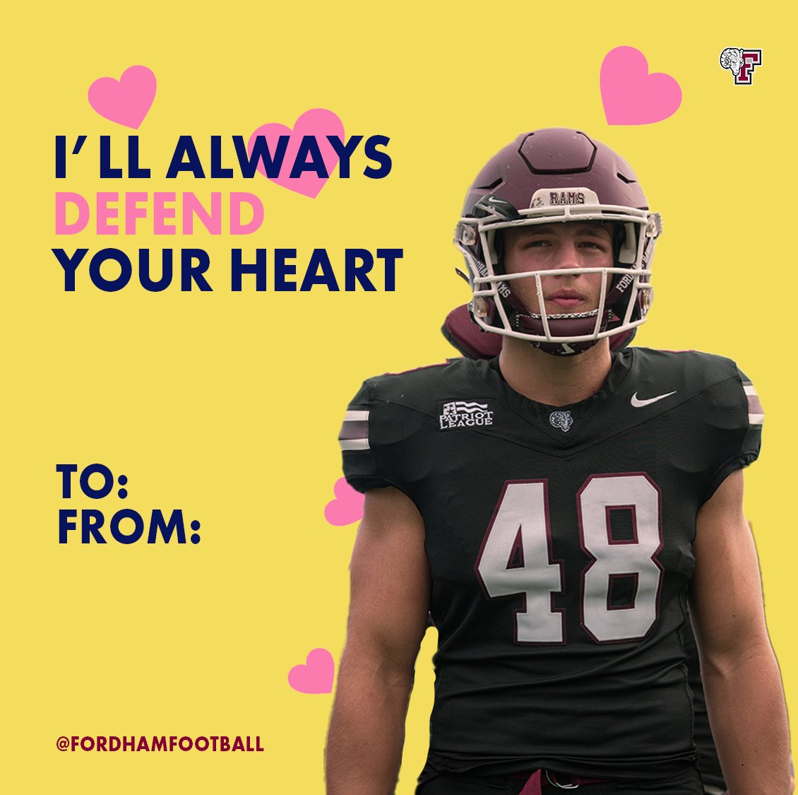 Send these to your Valentine, Rams 🥰❤️ #RAMILY 🐏 #HappyValentinesDay