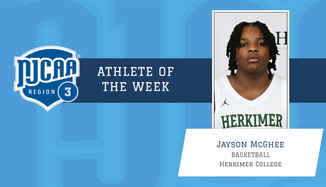 Herkimer's Jayson McGhee named <a href="/NJCAAReg3/">NJCAA REGION 3</a> Athlete of the Week

njcaaregion3.org/aotw/2023-24/w…