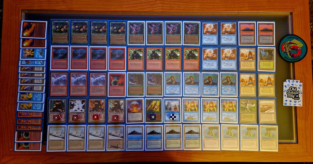 Buenas LOVERS viejunos 😍
twitch.tv/old_school_mtg…
Esta tarde a las 19 h 🇪🇸 comenzamos las rondas del SUIZO de la SEGUNDA edición del LORDS OF MEDITERRANI 
Y en esta primera ronda tenemos un plato fuerte

Juancho
UW MERFOLKS 🧜‍♂️
⚔️
Resti Gonzalez
ARABIAN AGGRO 🐒

No falteis 😉