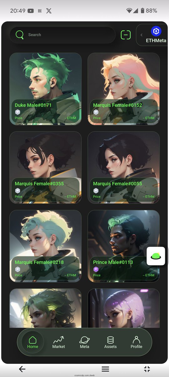 🚀 Exciting Update from Cosmic DP! 
🌐 Lowest Fees for Launches and Transfers!🚀 Cosmic DP now offers the lowest fees for launching and transferring your NFTs! 🌈 Experience the NFT journey with minimal costs. Download DwebBrowser in main App store,then download the Cosmic DP.
