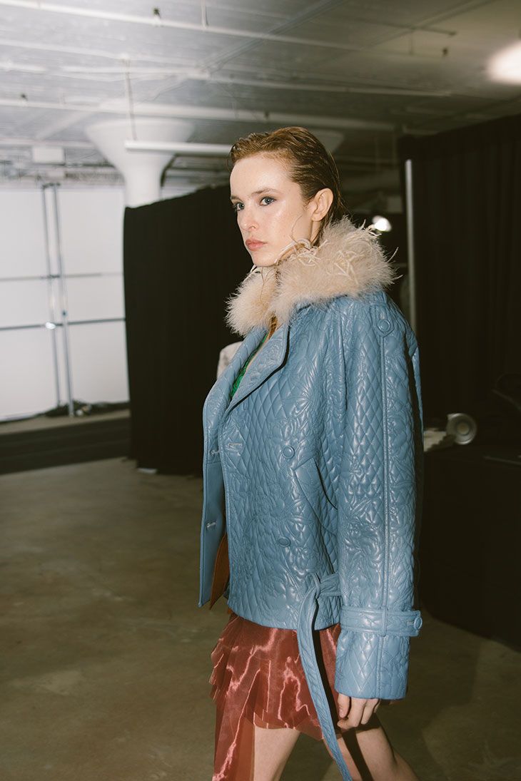 designscene's tweet photo. Discover Backstage Moments at #Juzui FW24 #NYFW show captured by photographer #KatieBorrazzo exclusively for #DSCENE Magazine: https://t.co/w0G2QgBHo8 https://t.co/HXDvP20eMF