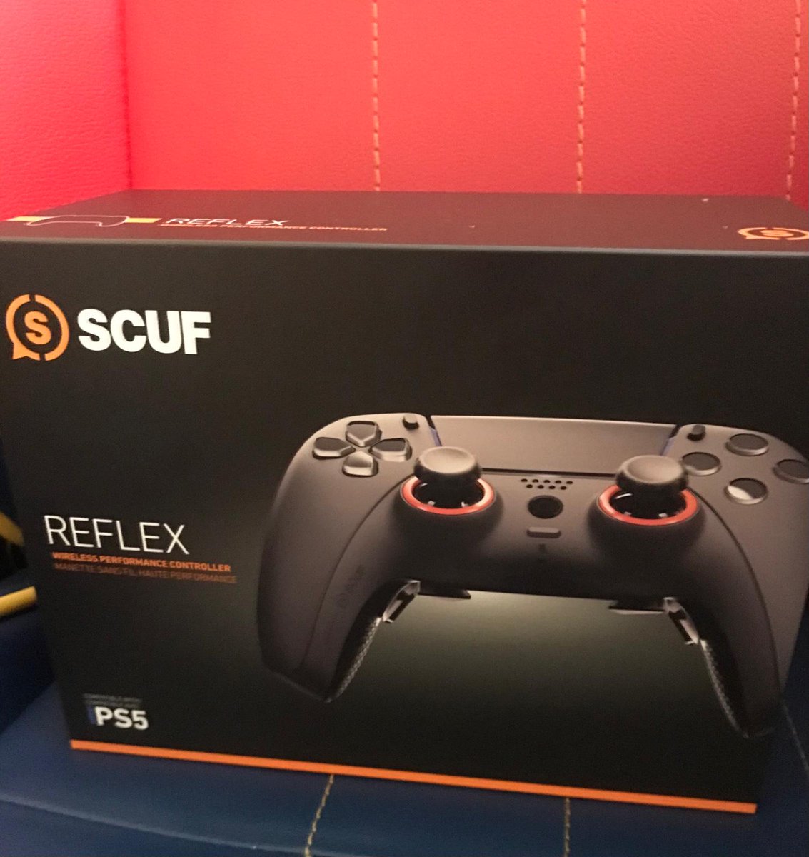 Alex7ga's tweet photo. Por finnn. Ya me ha llegado el mando scuf gracias al sorteo de @WINNDERcom 💥💥🔥 https://t.co/JzflPs2o8M
