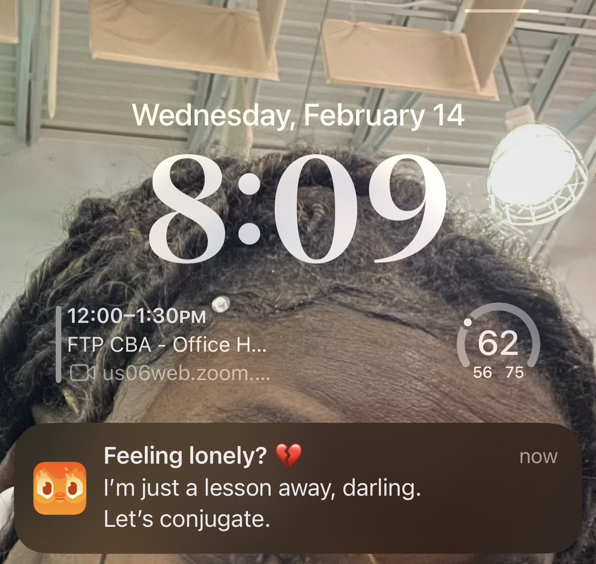 Duolingo needs to chill and remember that I’m single. Bruh. #Valentine2024 #SingleAwarenessDay