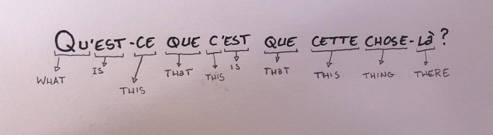 In case you are thinking of studying French, read this and then think again 🙃