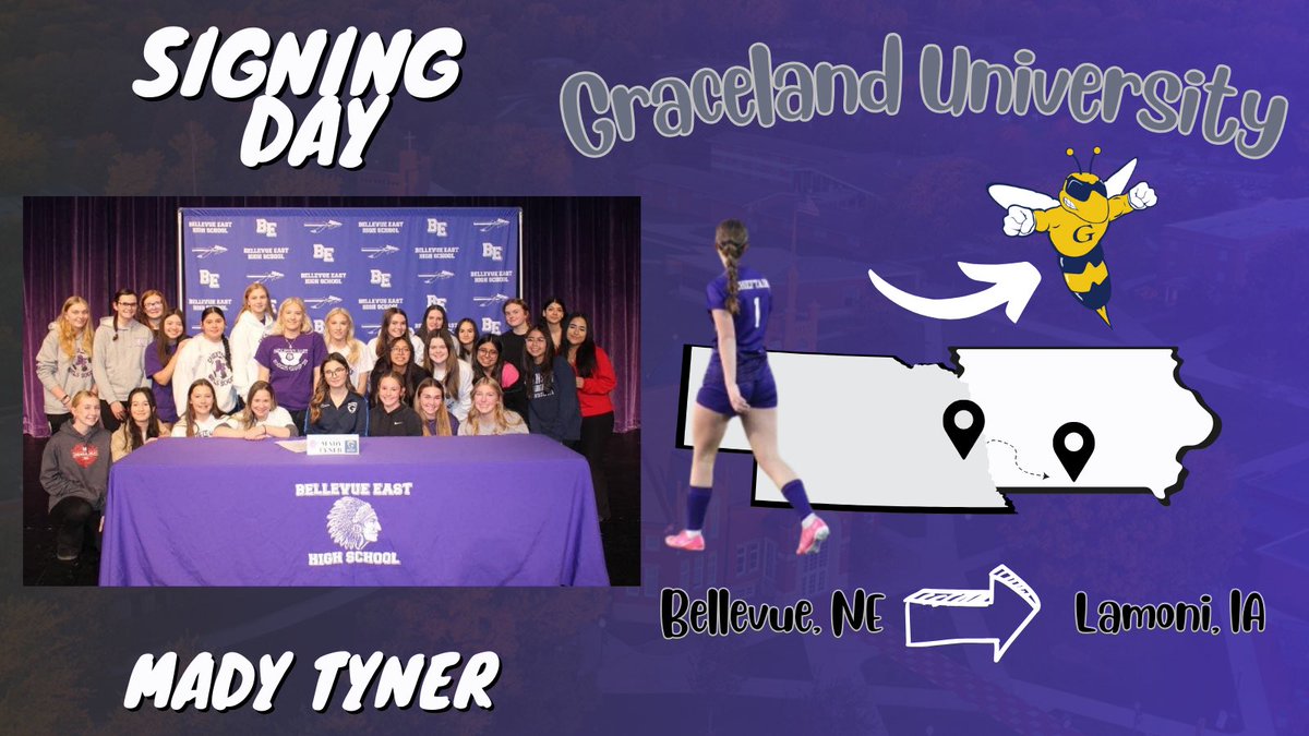 BEASTGIRLSOCCER's tweet photo. Great day yesterday as one of our own, Mady Tyner, signed to play at Graceland University next year! Congrats Mady! Excited to see you develop this season and into the future! https://t.co/A7f3MyOA6v